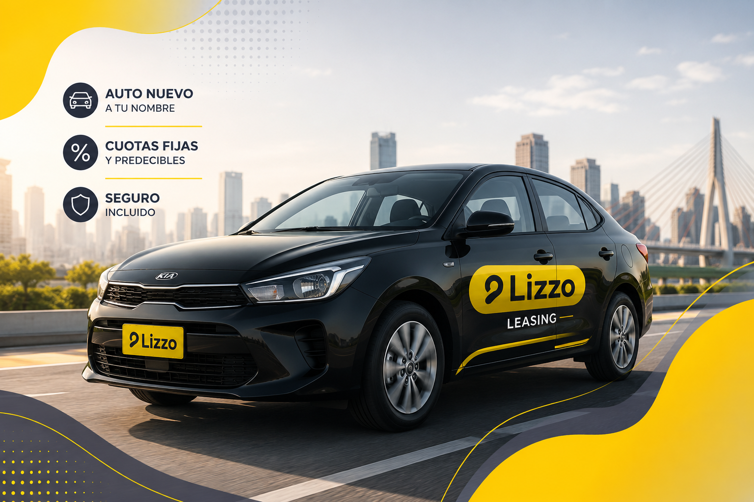Leasing vehicular para taxi con Lizzo en Lima